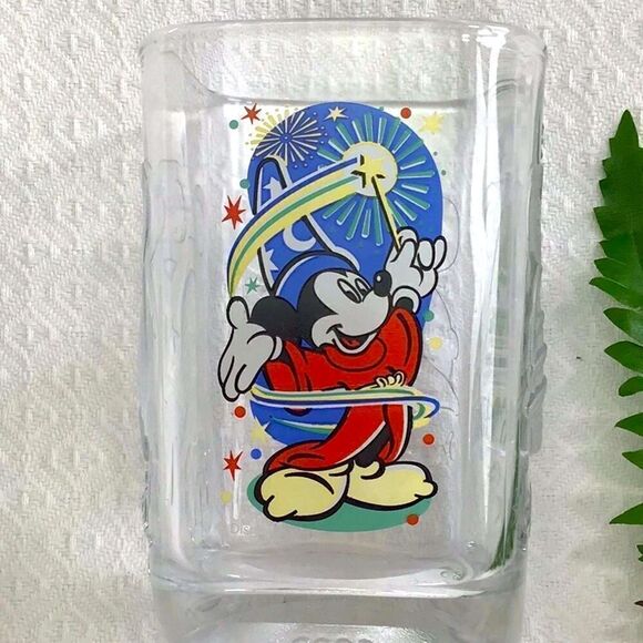 McDonald’s Disney Epcot Park Fantasia Mickey Drinking Glass from 2000 - Picture 1 of 7
